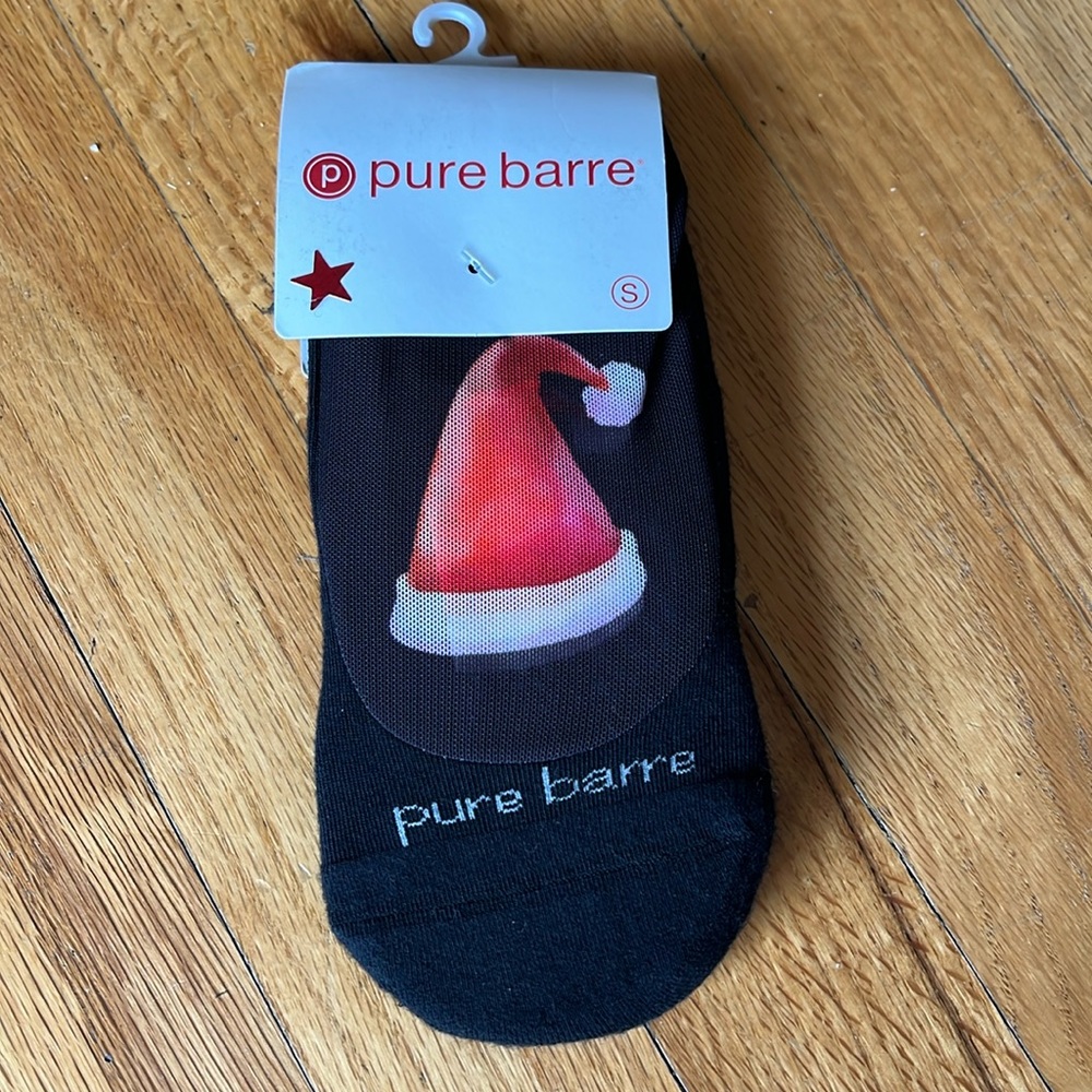 Pure Barre Christmas Socks